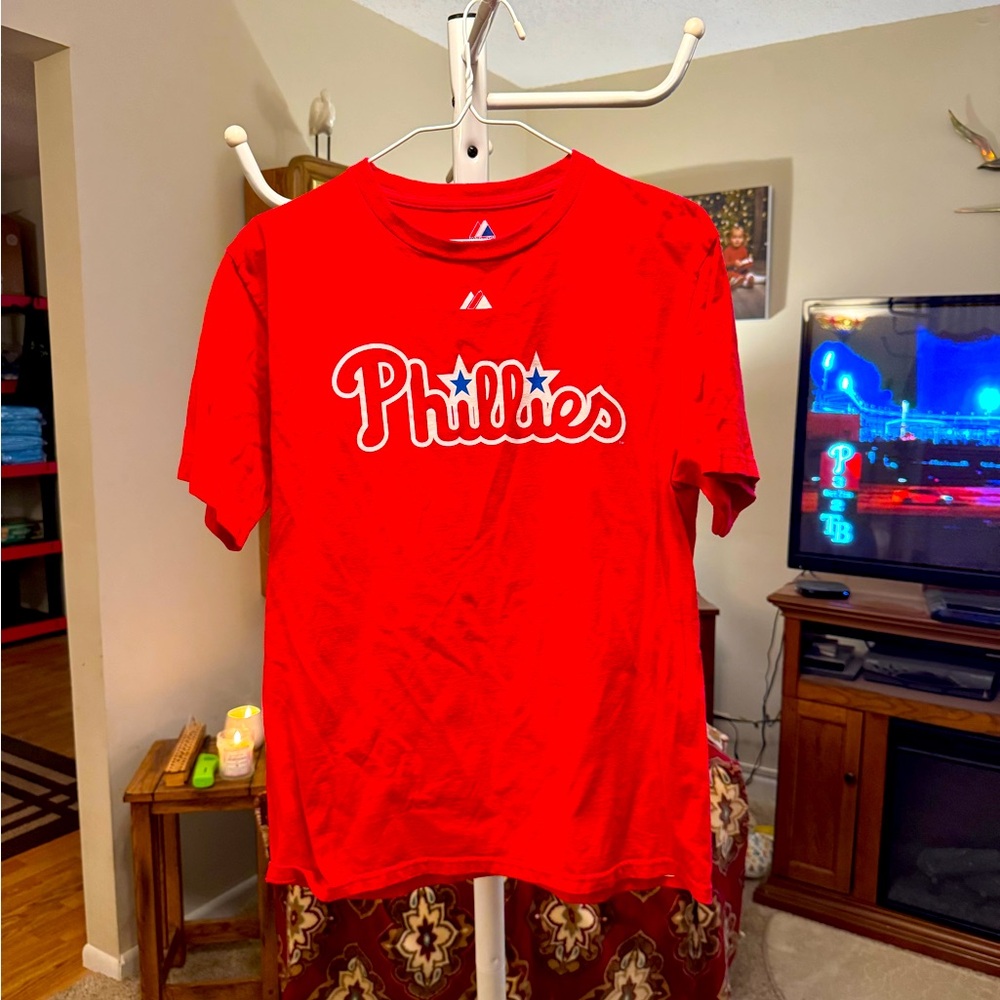 Philadelphia Phillies Chase Utley Classic T Shirt